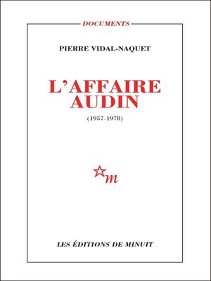 cover image of L'Affaire Audin